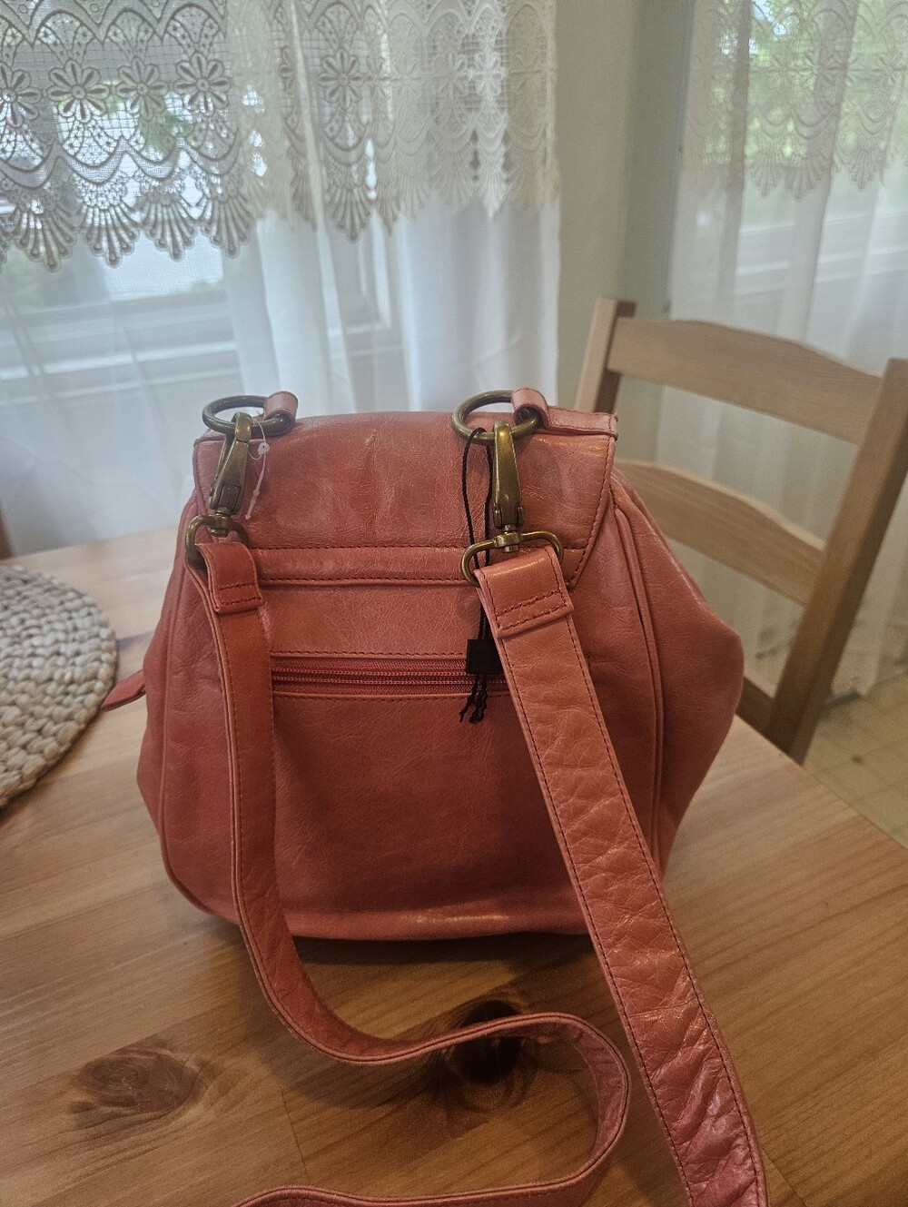 Vintage Pink Hobo International leather handbag - Picture 3 of 15